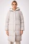 Women's Hooded Long Sleeve Solid Pattern Regular Fit Puffer Coat Functional Durable Quality - 5