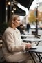 Women's Crew Neck Long Sleeve Standard Sleeve Plain Pattern Woven Fabric Jacket Functional Comfortable - 4