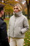 Women's Mock Neck Low Arm Zippered Quilted Coat Functional Durable Quality Comfortable Stylish - 3
