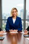 Women's Double-Breasted Lapel Long Sleeve Regular Fit Woven Blazer Coat Functional Durable Modern - 3