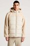 Men's Hooded Standard Sleeve Plain Plush Woven Coat Functional Durable Quality Comfortable - 5