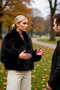 Women's Mock Neck Long Sleeve Standard Sleeve Biker Jacket Functional Durable Quality Comfortable Stylish - 3