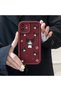 Xiaomi Mi 13 Lite Compatible Flexible Fashion Protection Burgundy Silicone Trendy Case - 6