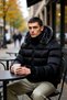 Men's Hooded Standard Sleeve Solid Pattern Coat Functional Durable Quality Comfortable Modern - 4