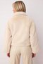 Women's Mock Neck Long Sleeve Artificial Faux Fur Coat Functional Durable Quality Comfortable Aesthetic Stylish - 6