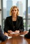 Women's Jacket Collar Long Sleeve Regular Fit Plain Pattern Blazer Functional Durable Quality Stylish - 3