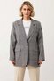 Women's Plaid Checkered Jacket Collar Standard Sleeve Regular Fit Woven Functional Durable Sports - 5