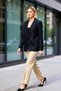 Women's Jacket Collar Long Sleeve Regular Fit Woven Jacket Functional Durable Quality Modern