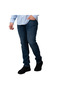 Men's Skinny Taper Stretch Denim Jeans Low Rise