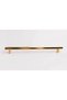 5-Piece Gold Handle 224 mm – Shiny Gold Modern Furniture Cabinet Handle (Pack of 5) - 3