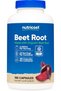 Organic Beet Root 2400mg, 180 Capsules - Superfood, 60 Servings Certified CCOF Made with Organic