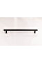 5-Piece Matte Black Handle 224 mm – Modern & Minimal Furniture Cabinet Handle (Pack of 5) - 5