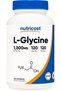 L-Glycine 1000mg, 120 Capsules, Vegetarian, Non-GMO and Gluten Free