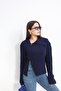 Madanno Collar Zippered Sweater - 3