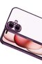 Sptrns Apple iPhone 17 Lensli Silikon - (150813) Light Purple - 2
