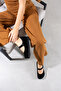 Ottawa Genuine Leather Cork Sole Orthopedic Women's High Eva Ballerinas - 2