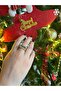 Gold Ring with Green Stone Detail - 3