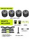 50KG Adjustable Dumbbells Barbell Kettlebell Set, 8 in 1 Free Weights Dumbbells - 4