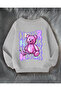 Oversized Hoodless Sweatshirt for Children