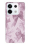 Redmi Note 13 Pro 5g Compatible Violet Tone Bow Printed Silicone Case