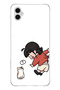 Samsung Galaxy A04 Compatible Forced to Pull Apart Lover - Couple Combination Printed Silicone Case