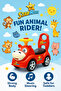 Premium Animal Ride-On Car, Foot-to-Floor Push Car with Backrest (1–5Y) - 4