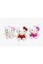 Kitty Plush Bag Girl's Backpack with Zipper and Adjustable Strap, 32X25 cm - 2