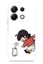 Poco X6 Pro Compatible Forced to Pull Apart Lover - Couple Combination Printed Silicone Case