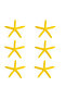 Decorative Starfish Set Coastal Beach Style