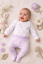 Newborn Baby (0-3) (3-6) Months Long Sleeve American Badi̇