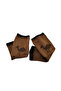 Natural Wool Knee Pad Camel Wool Knee Pad for Men Women Knee Pad Innerwear 35cm Coffee Color - 2