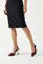 Stylish Women's Stiletto with Open Back, Special Design Heels and Side God Buckles - 4
