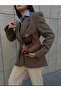Women's Hand and Shoulder Bag Cherry Charm Gift Tan - 4