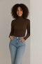 Unisex Ribbed Knit Stretch Fabric Cotton Body Turtleneck Slimfit High Neck Sweater - 4