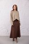 Comfortable Fit Oversized Knitwear Sweater - 2