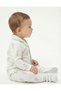 Scarf Duck Shirt Collar Baby Girl Pajama Set - 3