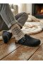 Genuine Wool Felt Sabo House Slippers – Indoor, Orthopedic Cork Sole, Unisex - 2