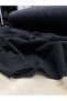 Black Stretch Fabric Knitted Cashmere (Width 150cm) Cardigan Vest Cap Coat Etc. - 2