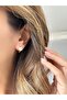 Papatya Model Gold Color Children's Earrings