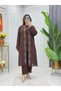 Plus Size Stone Printed Triple Set