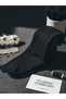6 Pairs of Classic Black Socks Clas Design Cotton and Daily Comfort - 3