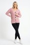 Women's V-Neck Hair Knit Buttoned Knitwear Cardigan