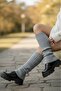 Pinterest Girl Winter 100% Acrylic Leggings Socks