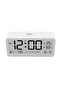8001-EN Digital Clock LED Brightness Adjustable Temperature Humidity Displaying Alarm Clock Dual... - 7