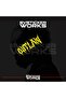 Outlaw Written Helmet Sticker Compatible with All Helmets One Direction 1 Piece - 3