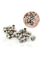 20pcs 5mm LED Holder Socket Clip Bezel Light Emitting Diode Lamp Base Cover Metal Chrome Plastic ... - 5