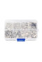 600Pcs 0.5mm2-6mm2 22-10 AWG Non-Insulated Wire Connector Ferrules Electrical Cable Terminal Copp... - 6