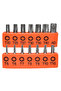 14pcs/Set 25mm Alloy Steel Torx Screwdriver Bits With Hole T5-T40 1/4 Inch Hex Shank Electric Scr... - 2