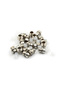 20pcs 5mm LED Holder Socket Clip Bezel Light Emitting Diode Lamp Base Cover Metal Chrome Plastic ... - 4