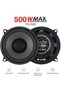 4 600W 6.5-inch/500W 5-inch/400W 4-inch car speaker sound system Coaxial speaker Full-range car ste. - 2
